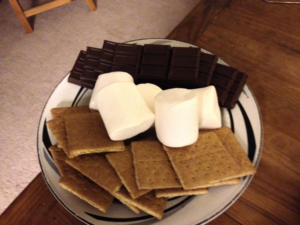 Smores ingredients