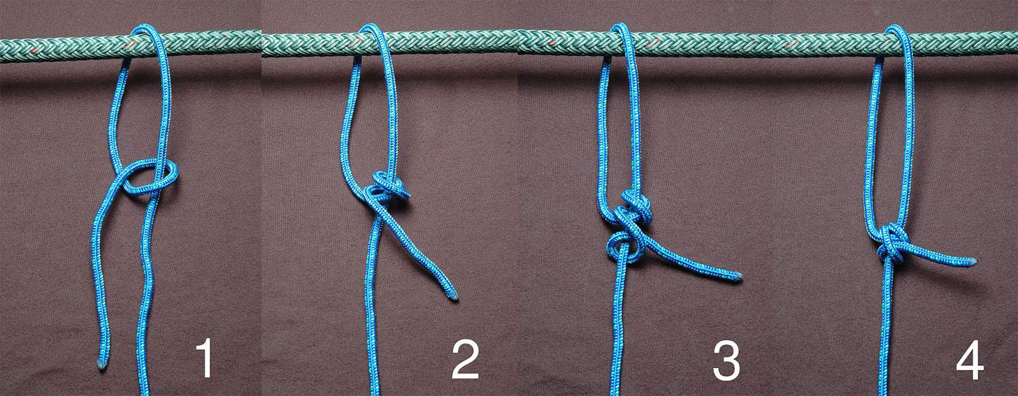 Taut Line Hitch Knot