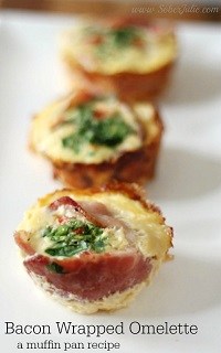 Bacon Wrapped Omelette
