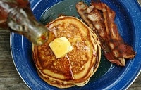 Campfire Beer Pancakes