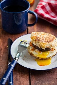 Campfire Breakfast Burger