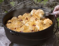 Dutch Oven Bacon Cheese Pull Aparts