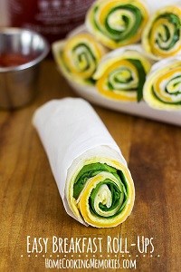 Easy Breakfast Roll-Ups