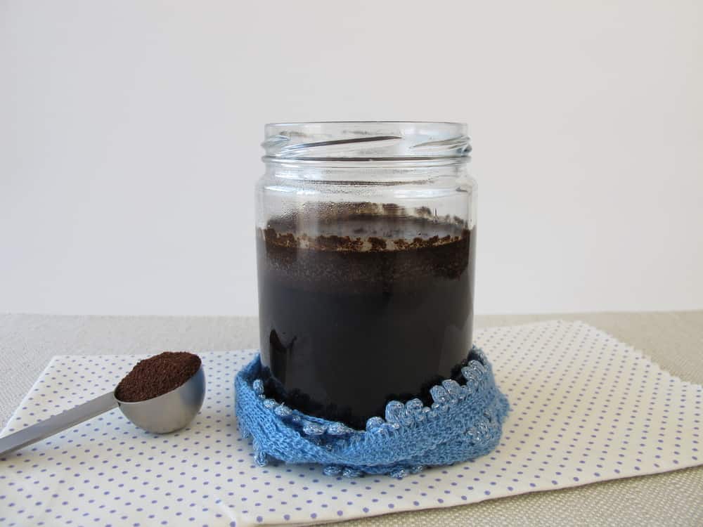 cold brew coffee in a glass