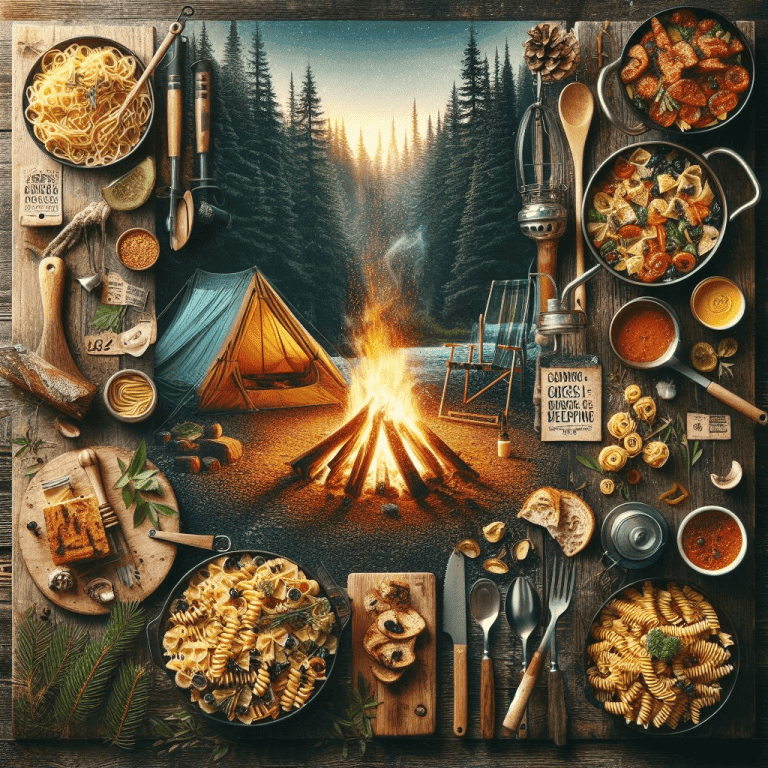 14 pasta camping recipes